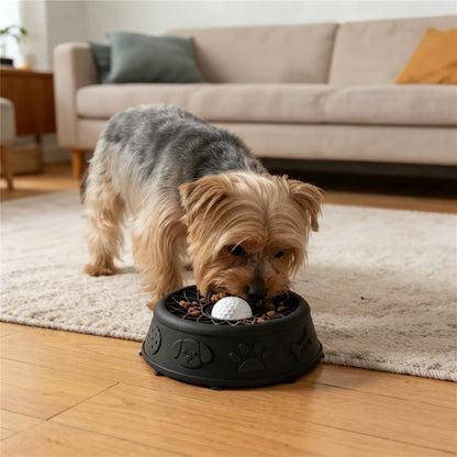 Bol Anti-Glouton Interactif pour Chien et Chat