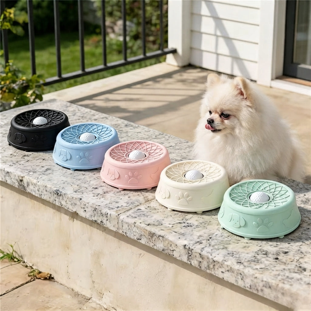 Bol Anti-Glouton Interactif pour Chien et Chat