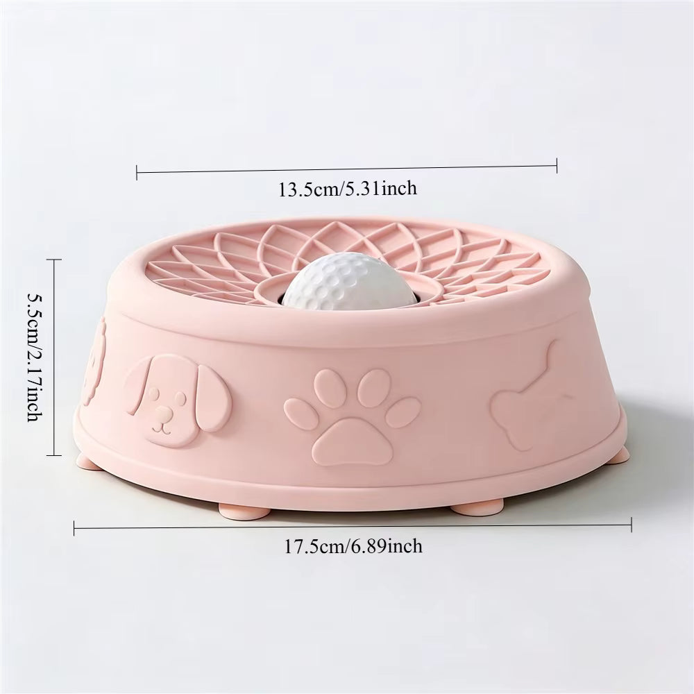 Bol Anti-Glouton Interactif pour Chien et Chat